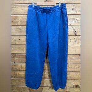 Comfrt Pacific Blue Heavyweight Pull-On Sweatpants 2XL Luxe Lounge Unisex